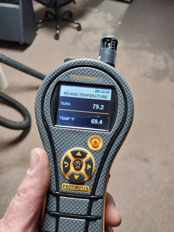 Moisture meter humidity assessment for Mold Remediation & Removal in Mineral Wells